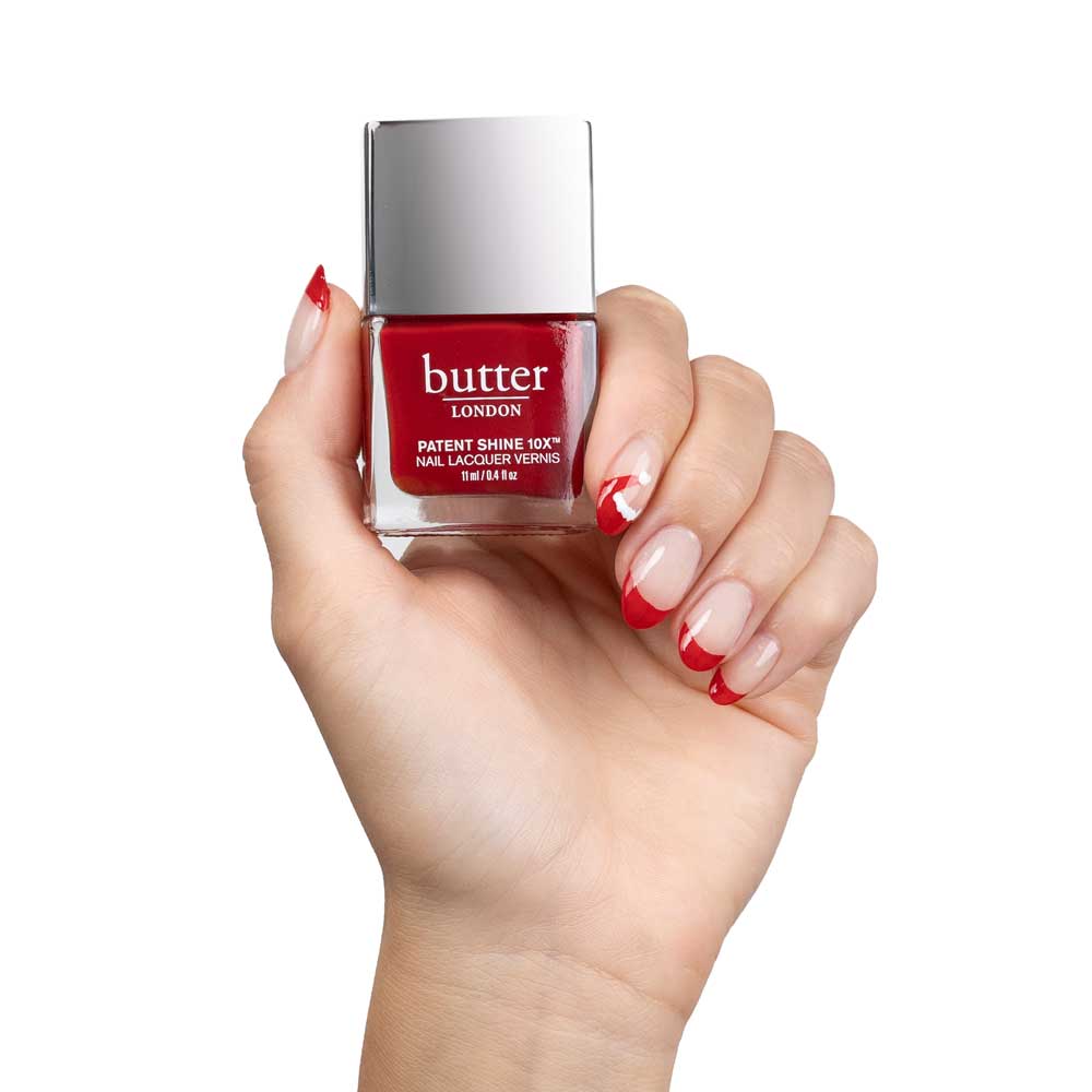 Ho-Ho-Holiday Nail Art: Try This Easy DIY Santa Hat Manicure This Season - butter LONDON
