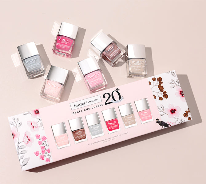Cakes & Cuppas 6-Piece Nail Lacquer Set