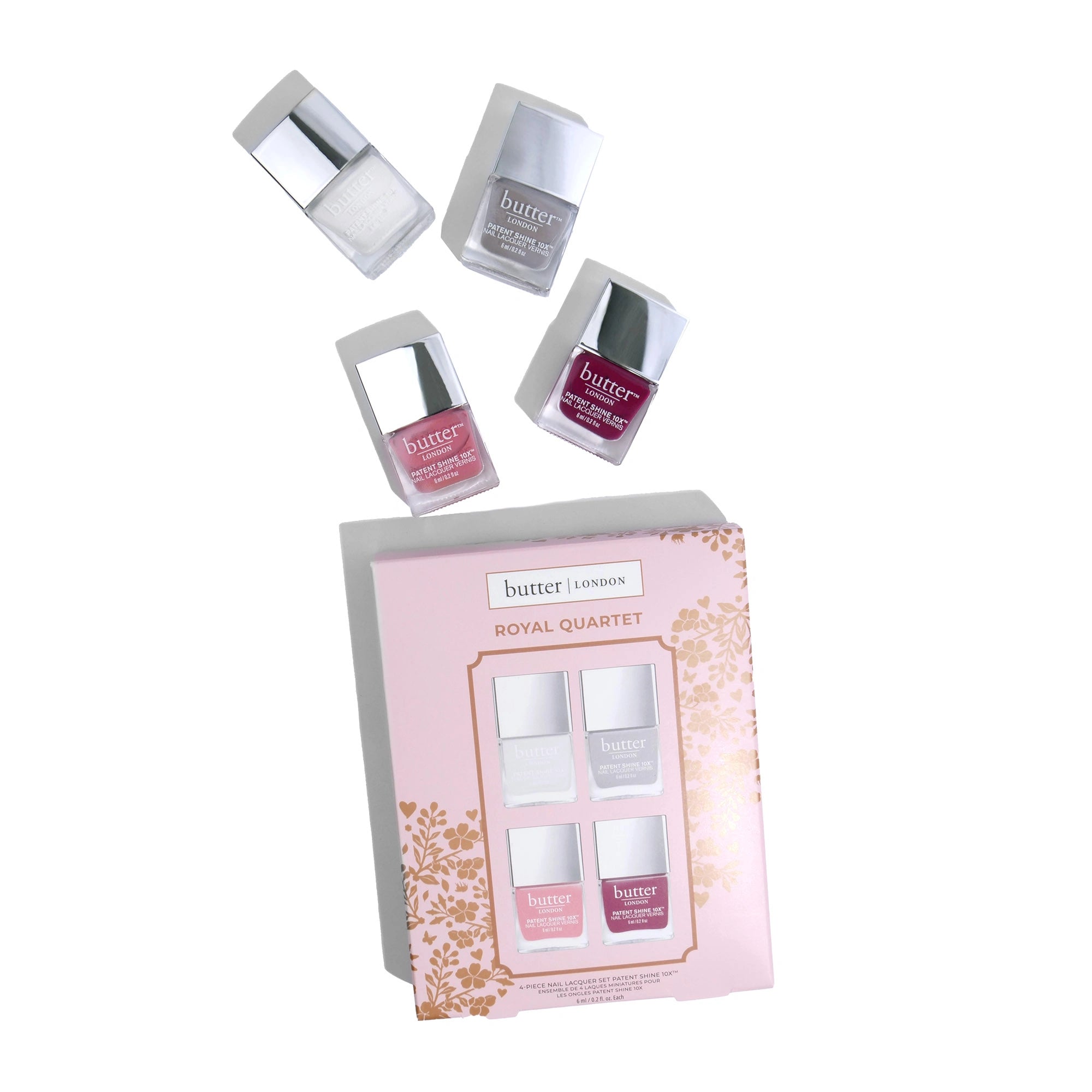 Royal Quartet 4-Piece PS10X Nail Lacquer Set