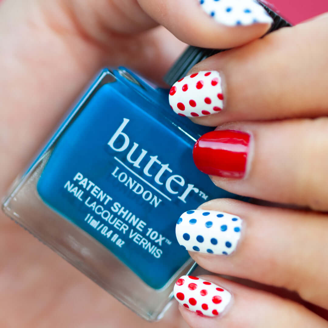 4TH OF JULY NAILS: A RED WHITE AND BLUE MANICURE YOU’LL LOVE! - butterlondon-shop