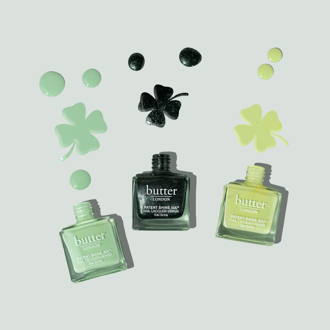 Feeling Lucky? Try These St. Patrick's Day-Inspired At-Home Manicures! - butterlondon-shop