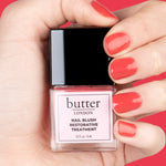 Nail Blush Silo with hand 