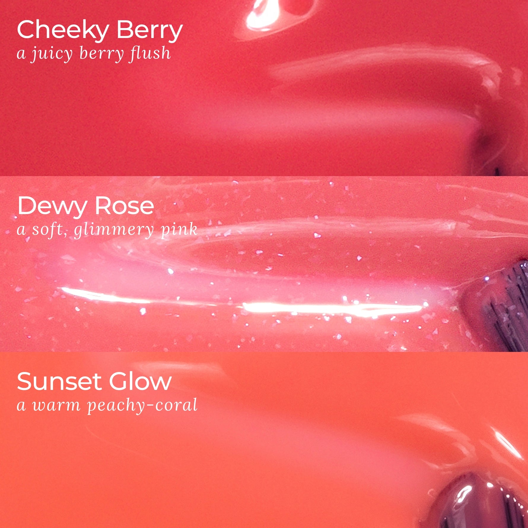 Nail Blush shade differences