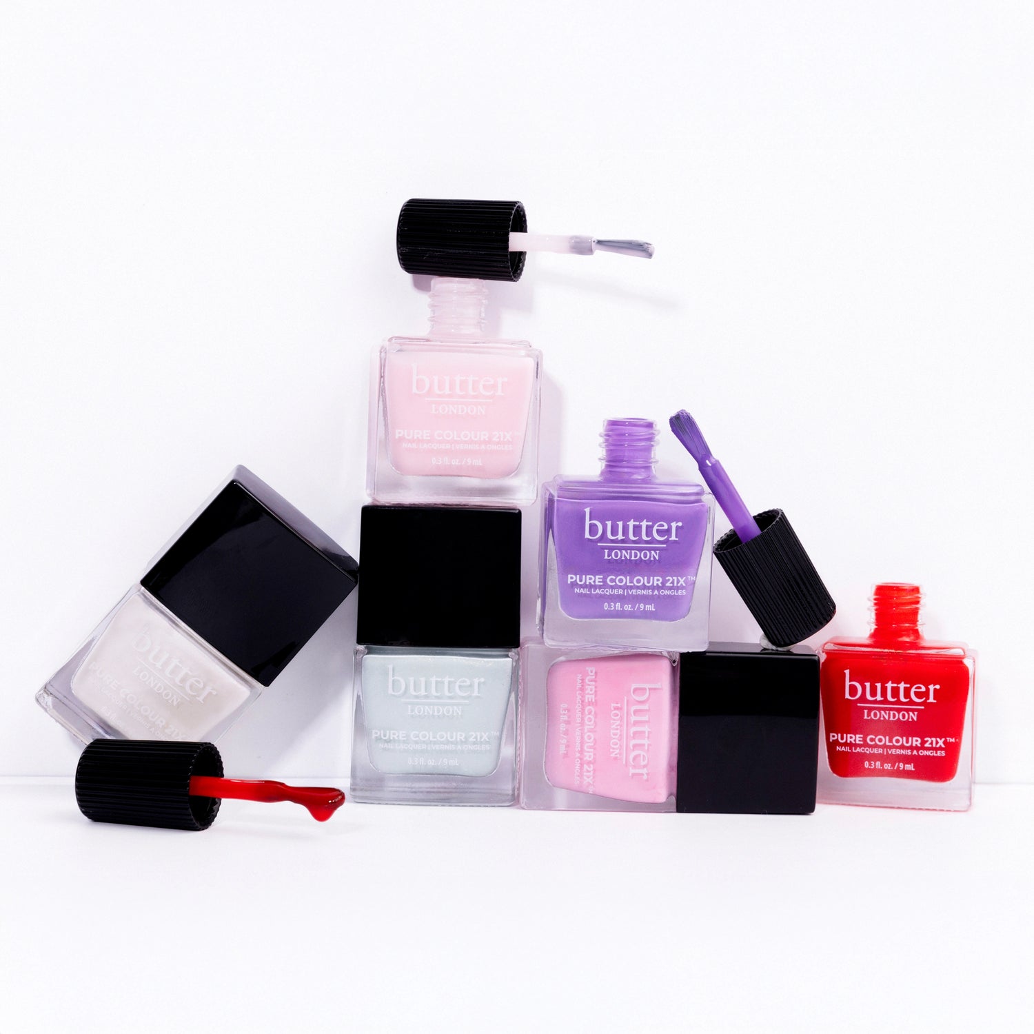 Spring Candy 6-Piece Pure Colour 21X Nail Lacquer Set