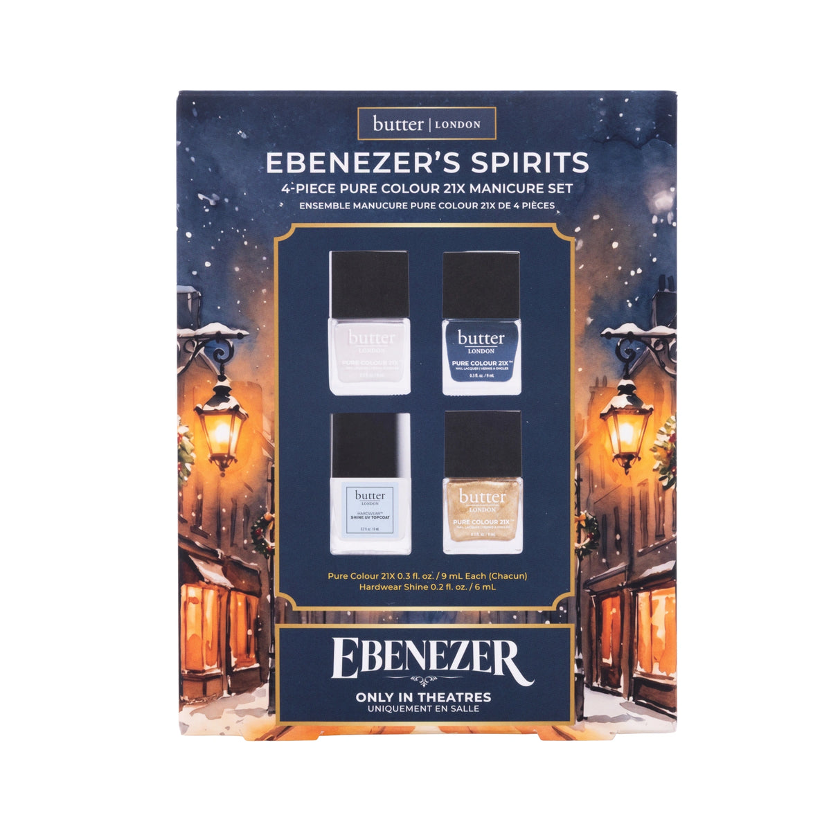Ebenezer's Spirits 4-Piece Manicure Set