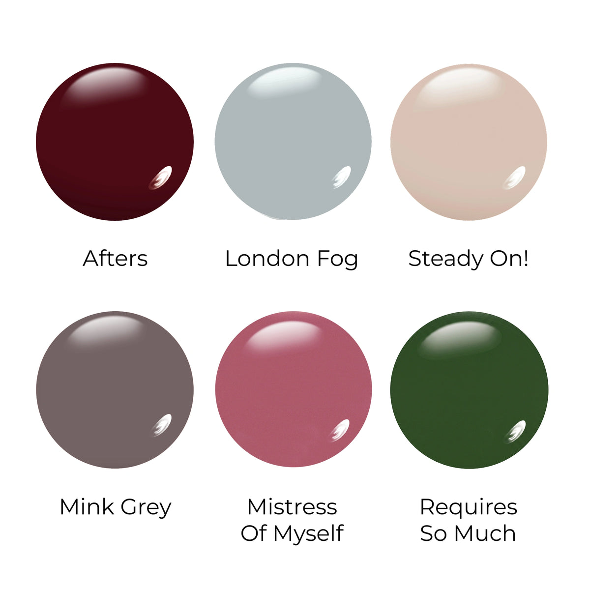 Sense and Sensibility x butter LONDON 6-Piece Nail Lacquer Set