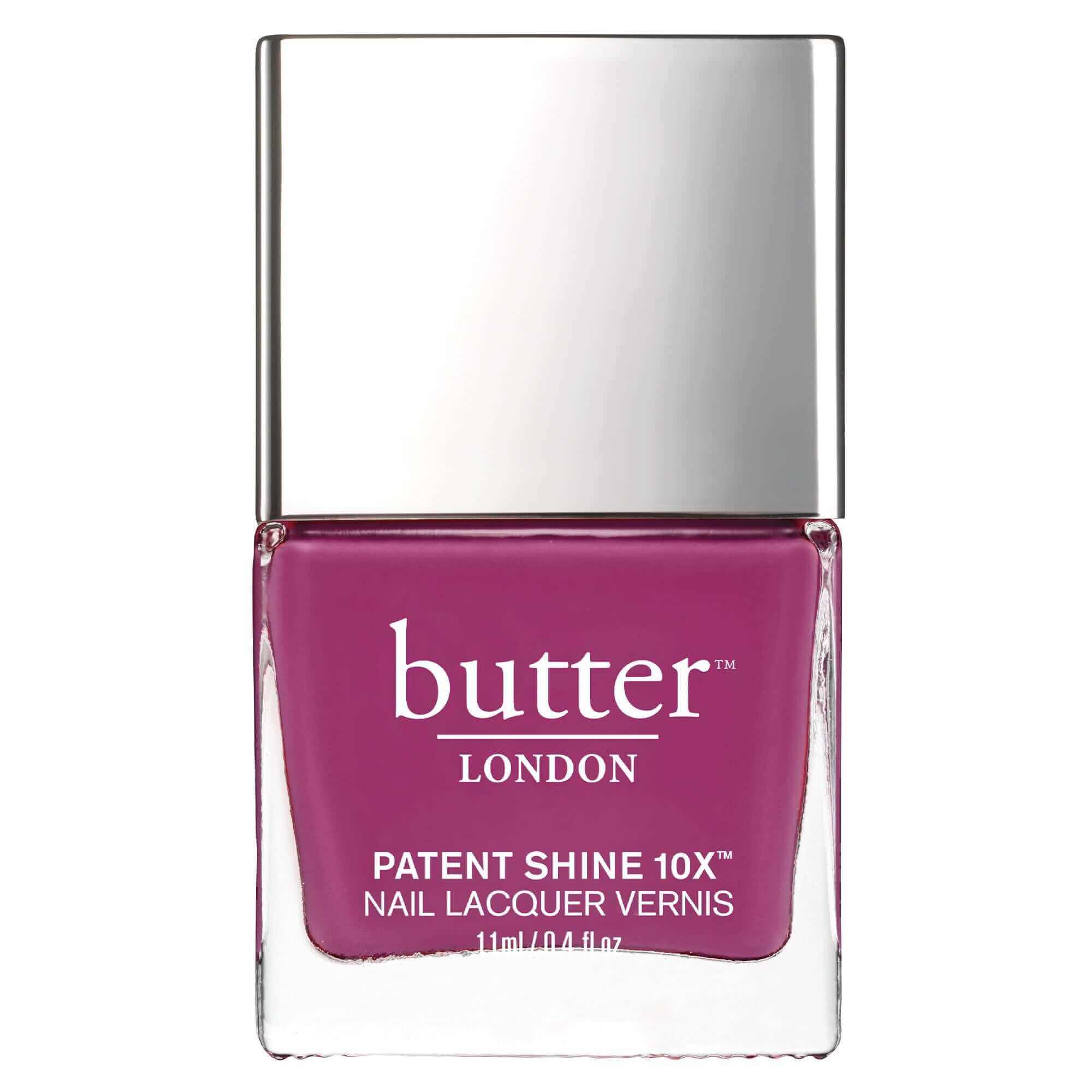 Amazon.com: butter LONDON Patent Shine 10X Nail Lacquer, Helps Protect &  Strengthen Nails, Gel-Like Finish & Chip-Resistant, 10-Free Formula, Vegan,  Cruelty & Paraben Free, Sandy Bum : Beauty & Personal Care