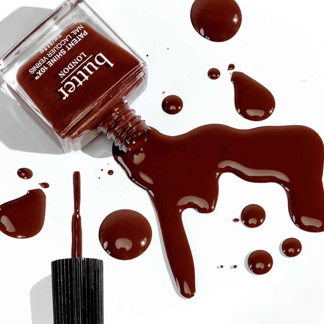 Boozy Chocolate Patent Shine 10X Nail Lacquer - butterlondon-shop