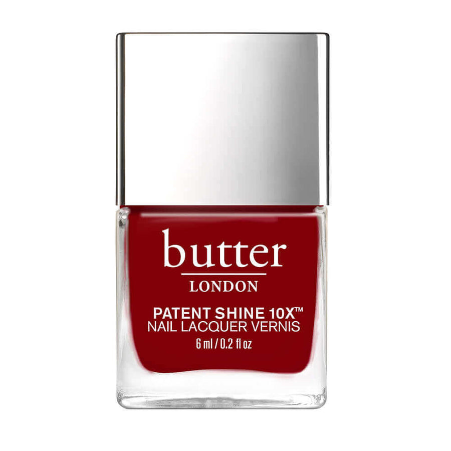 Her Majesty's Red Mini Patent Shine 10x Nail Lacquer - butterlondon-shop